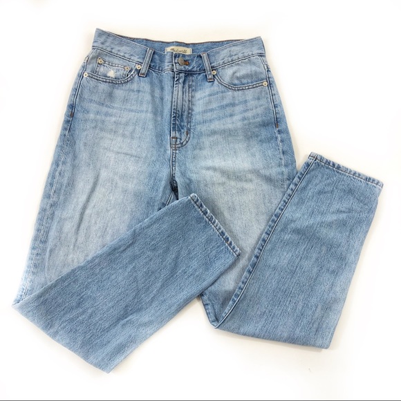 Madewell Denim - Madewell Perfect Summer Jean hi Rise Tapered stone